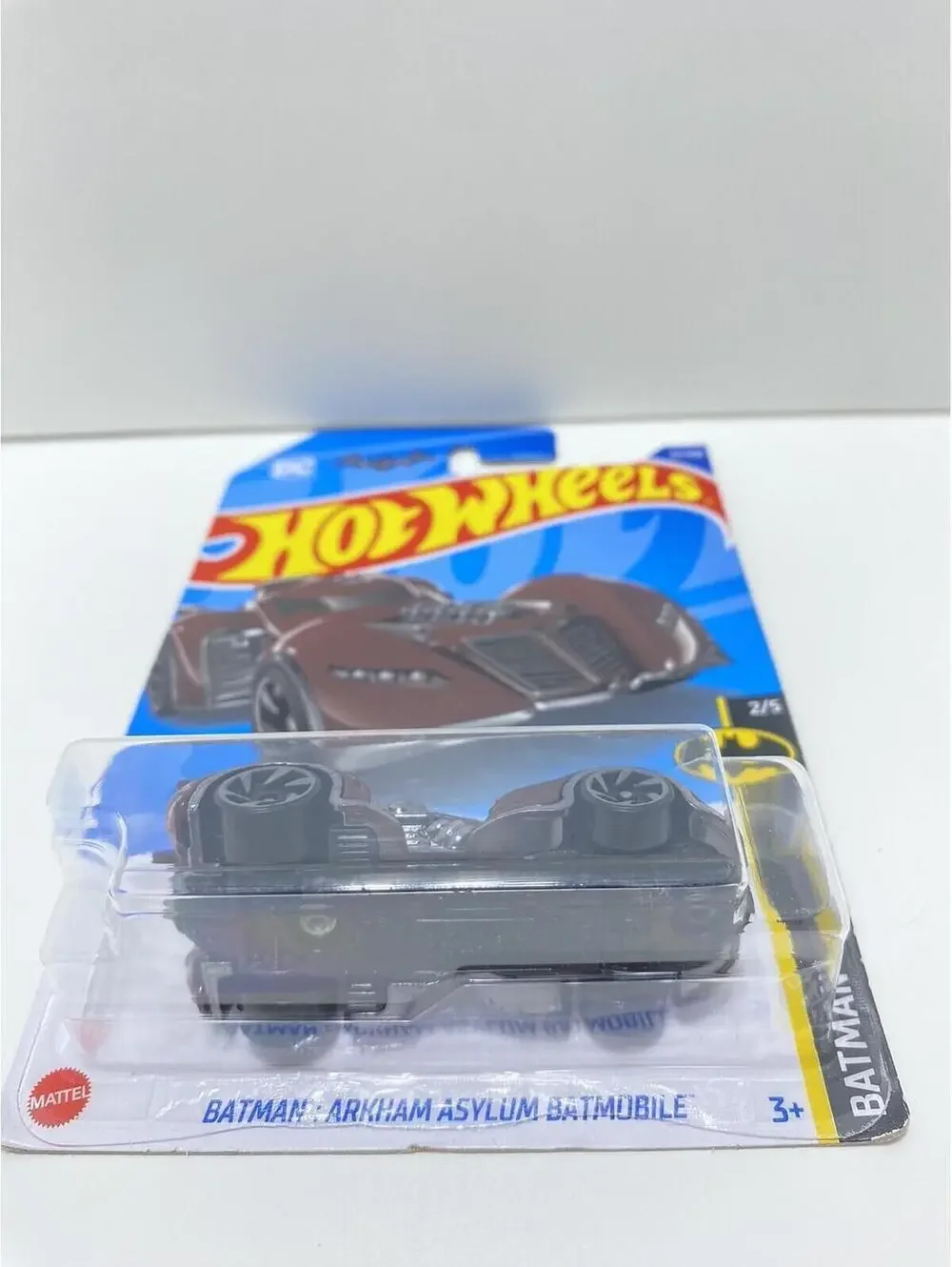 2022 Hot Wheels Batman: Arkham Asylum Batmobile Batman 2/5 Brown Brand New